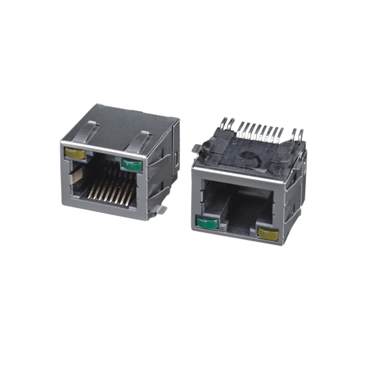 RJ45連接器 板上7.0，總高9.8.2